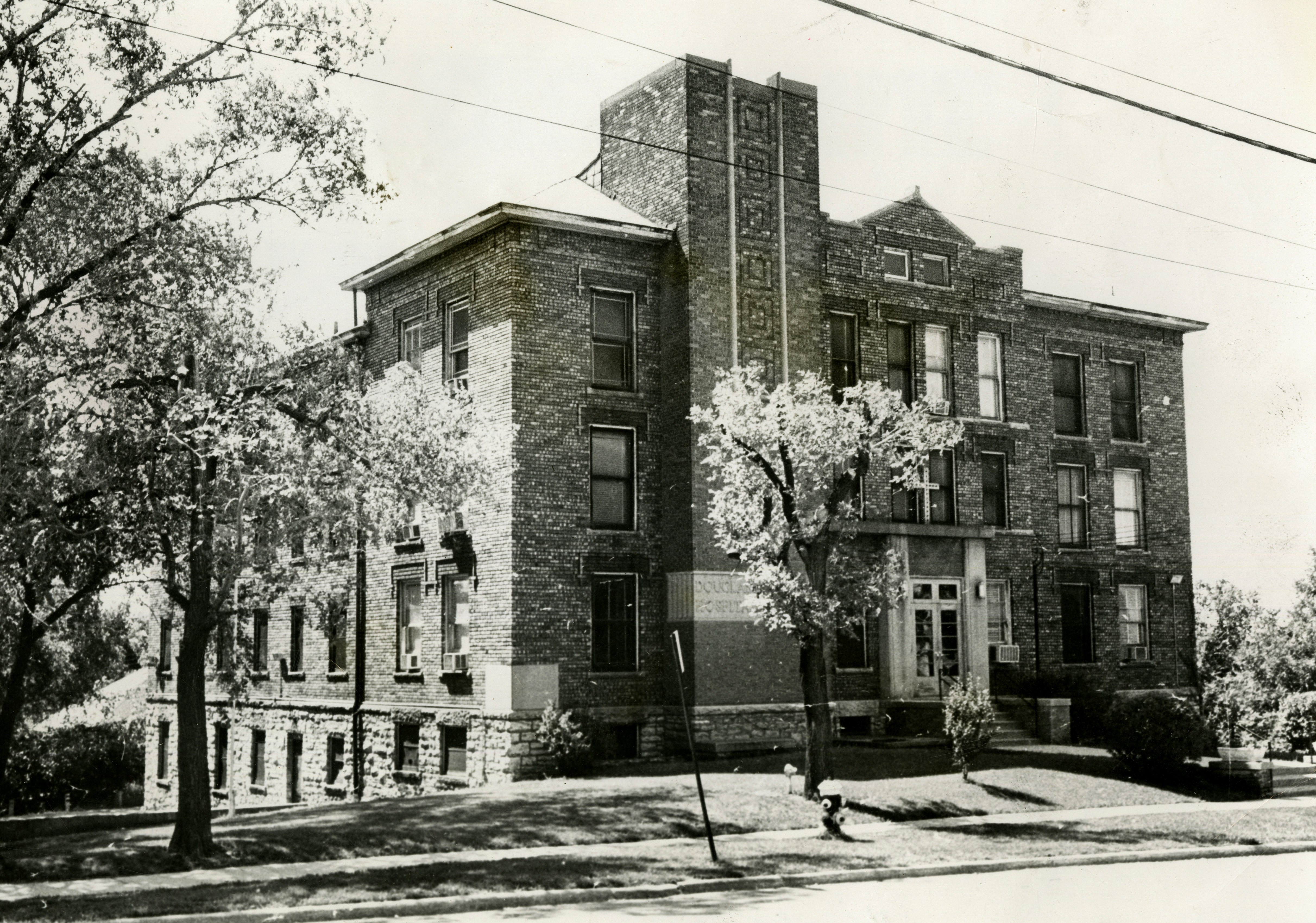 The final Douglass Hospital building.