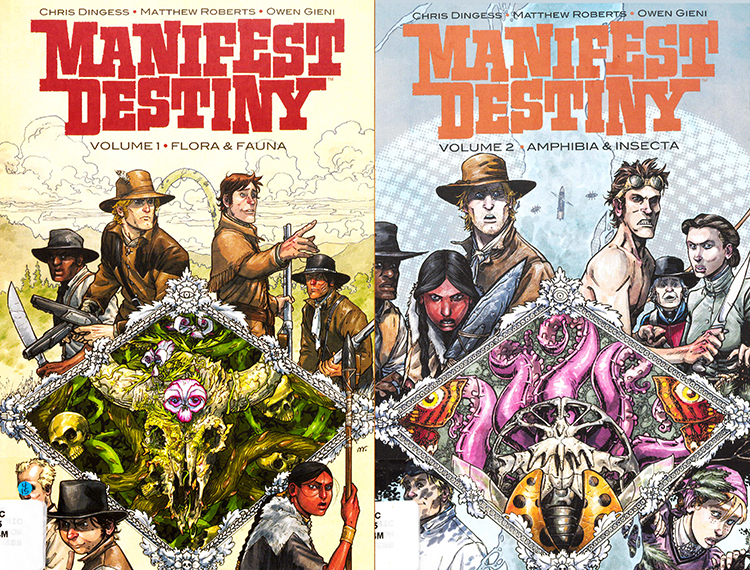 Covers of the two volume 