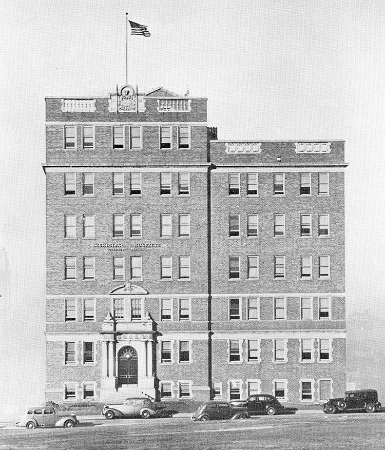 General Hospital No. 2 at 22nd Street and Kenwood Avenue. BLACK ARCHIVES OF MID-AMERICA