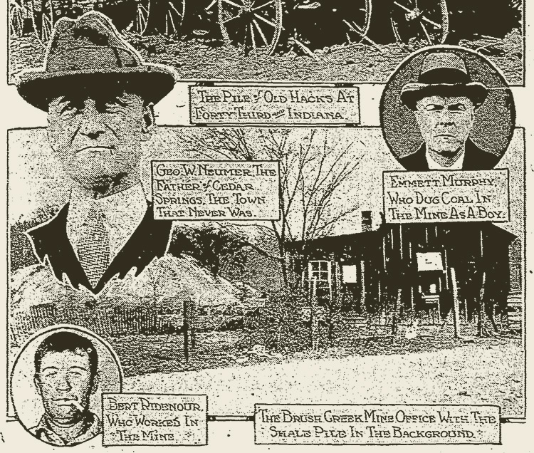 George W. Neumer and the Brush Creek Coal Company, April 27, 1927. KANSAS CITY STAR
