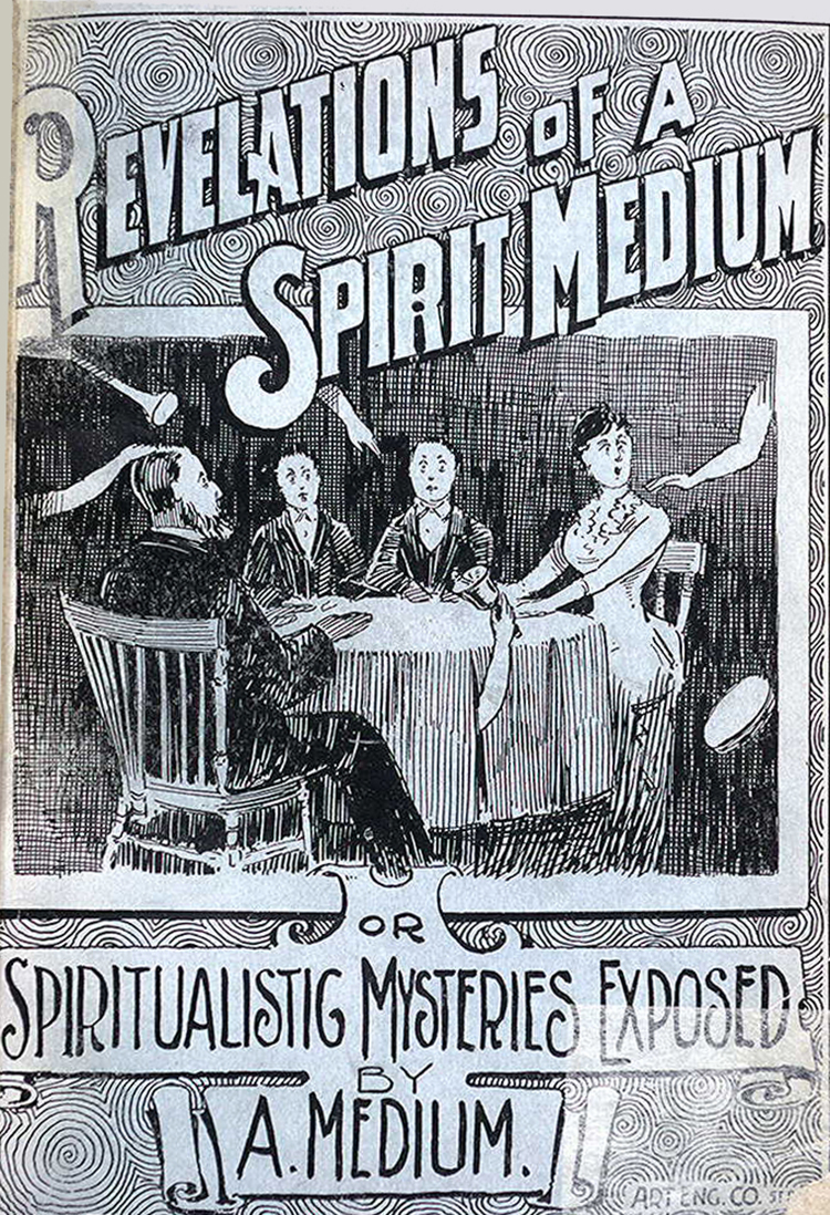 Cover of Revelations of a Spirit Medium, published in 1891. LIBRARY OF CONGRESS