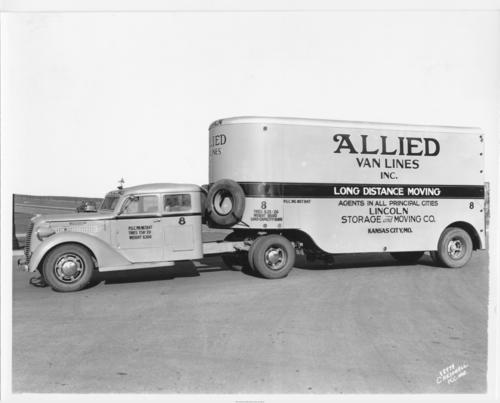Allied Van Lines Truck and Trailer | KC History