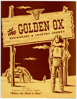The Golden Ox Restaurant & Cocktail Lounge Menu