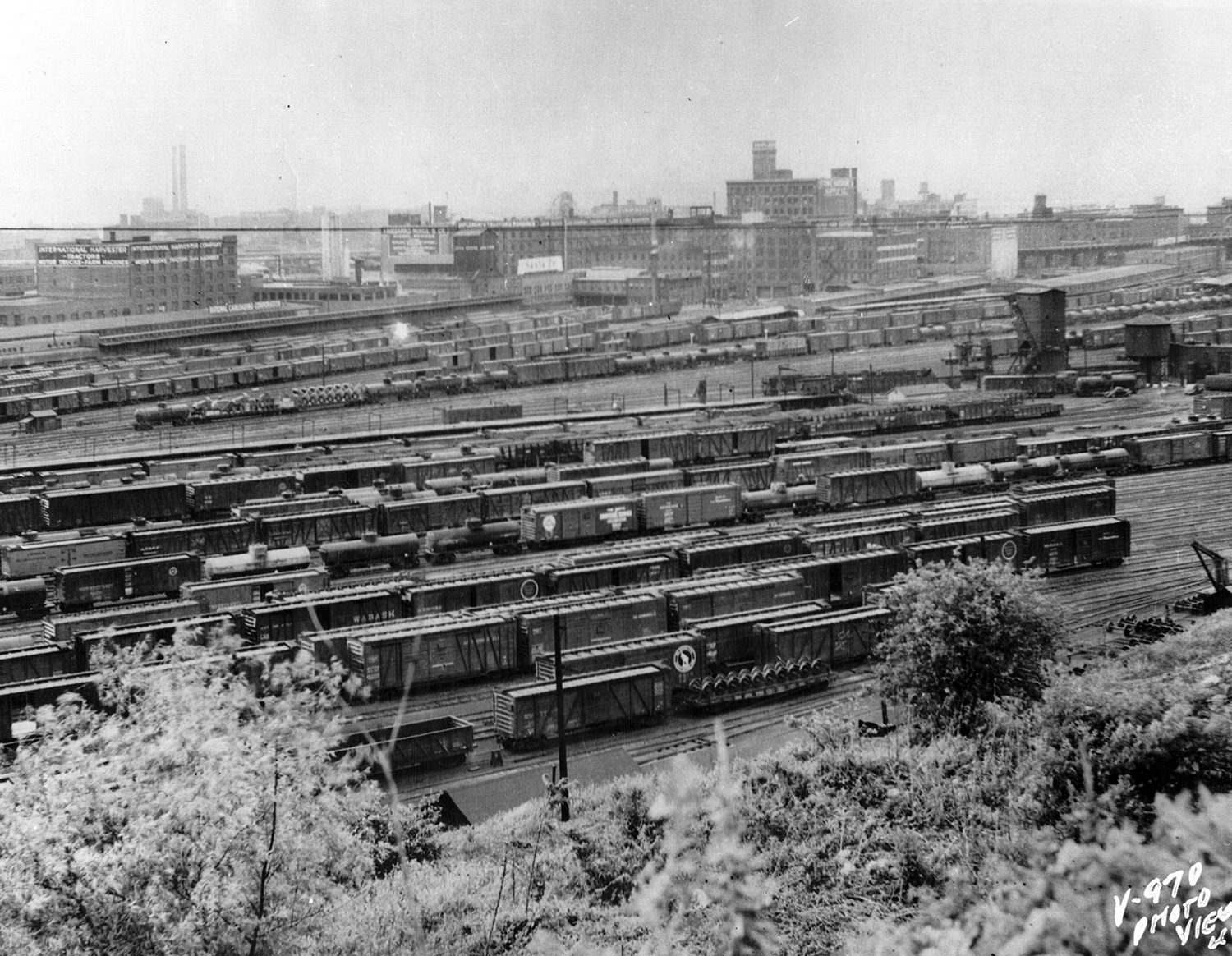Railroad Yards in West Bottoms