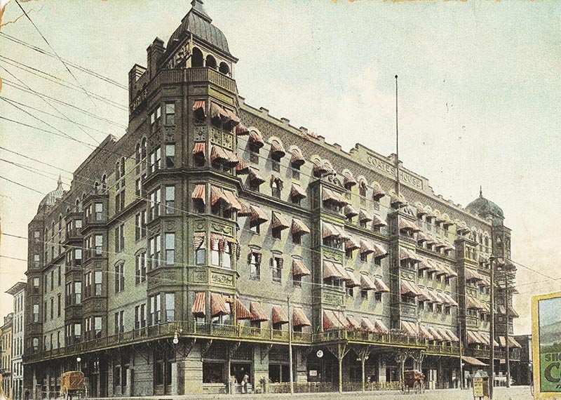 Postcard of the Coates House Hotel