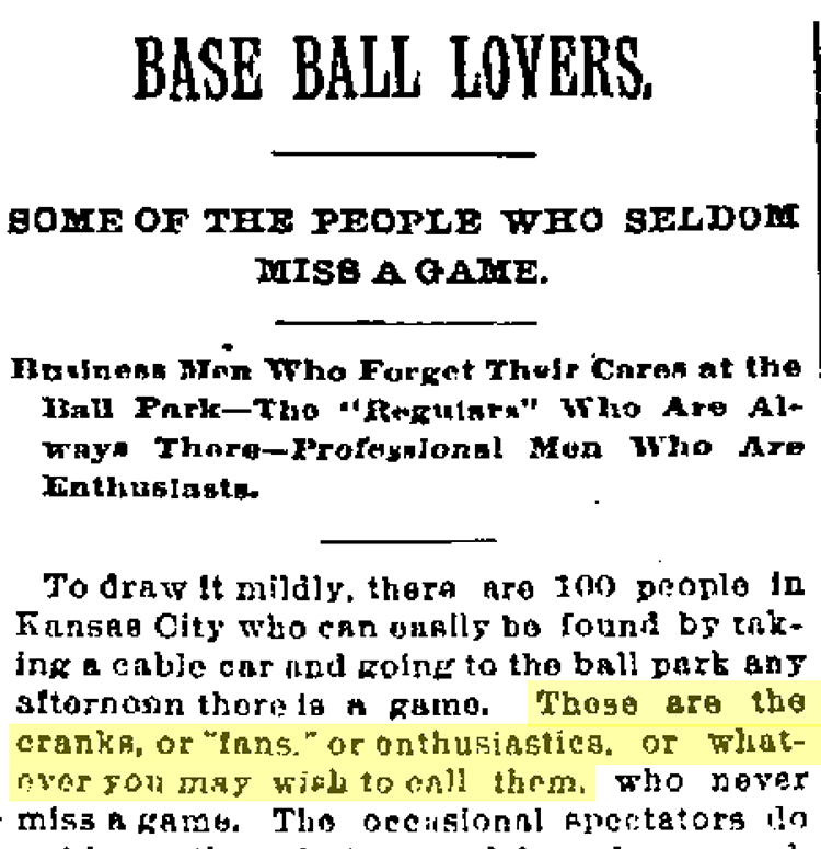 The Kansas City Times, May 30, 1887.