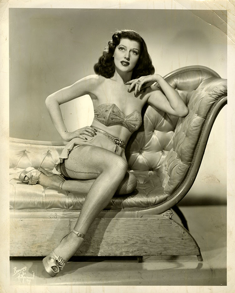 “Statuesque Venus” Ceil Von Dell was a favorite among Folly audience members. She appeared at the theater multiple times between 1944 and 1957, her act often paired with comedians such as Billy Hagan and Cliff “Snuffy” Cochran.