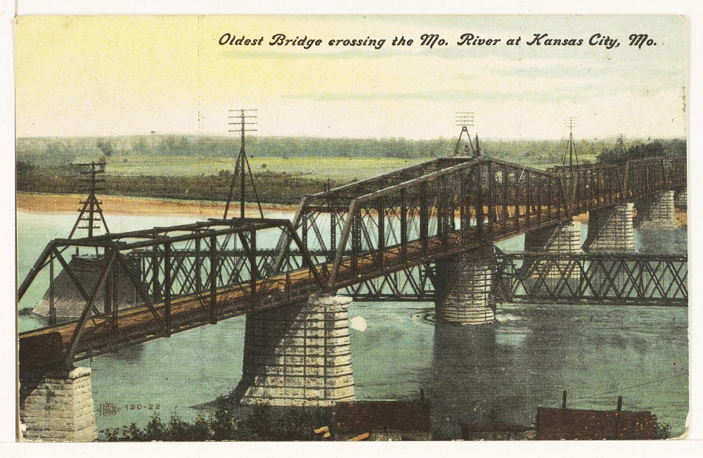 Hannibal Bridge postcard