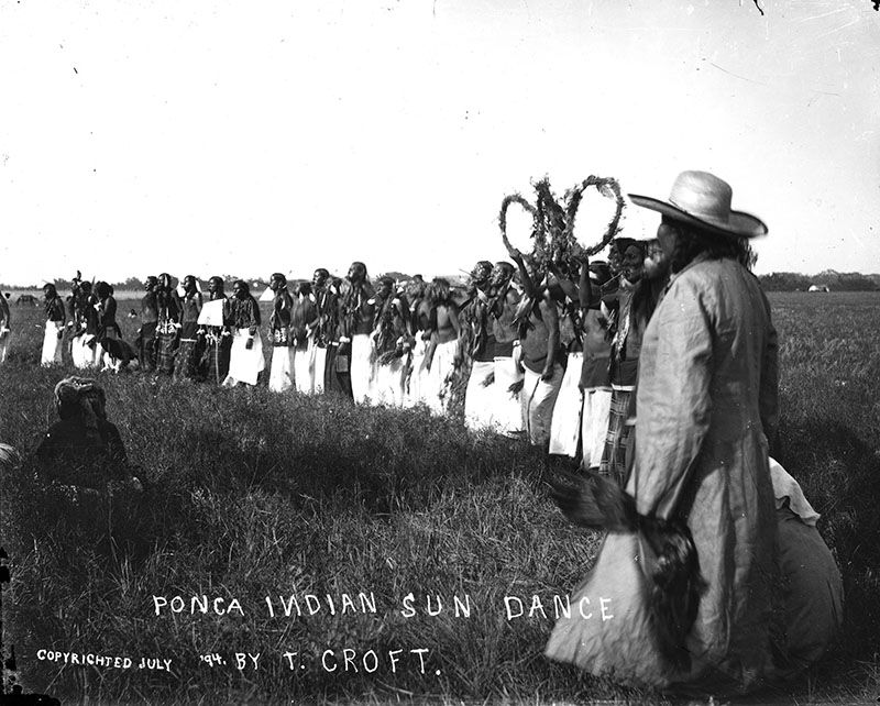 Ponca Indian Sun Dance, 1894