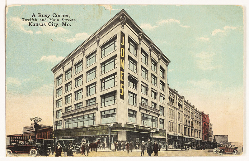Postcard of the Jones Store Company building