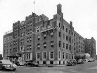 Early View of Research Hospital, 23rd and Holmes