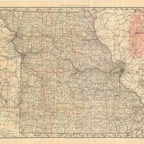 The Rand-McNally Vest Pocket Map of Missouri