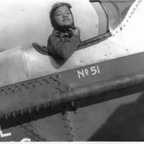 Young Boy in Cockpit