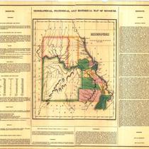 Geographical, Statistical, and Historical Map of Missouri