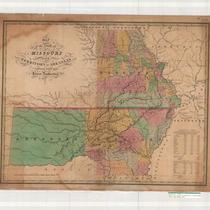 Map of the State of Missouri and Territory of Arkansas, Compiled from the Latest Authorities