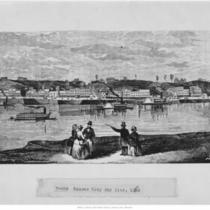 Depiction of Early Kansas City Riverfront