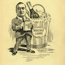 T. J. Pendergast Caricature
