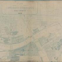 Plan of the Kansas City Stockyards and Vicinity