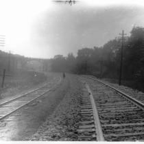 Railroad Tracks and Bridge