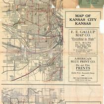 Side 2; Map of Kansas City, Kansas, and Map of Independence, Missouri