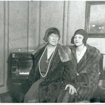Two Women in Fur Coats