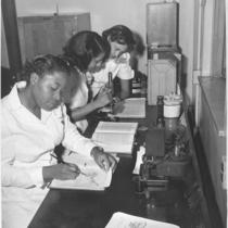 African American Student Lab Technicians