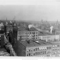 Pre-1900 Kansas City Downtown Skyline
