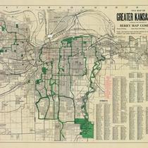1914 Map of Greater Kansas City