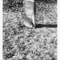 Tombstone of James Crowley