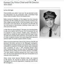 Biography of Clarence M. Kelley (1911-1997), Kansas City Police Chief and FBI Director