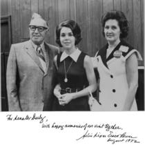 Harry Darby and Julie Nixon Eisenhower