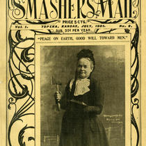 The Smasher's Mail Cover - Carrie Nation