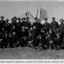 Wounded Knee, Group Portrait of Soldiers