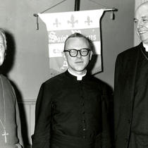 Bishop Robert Nelson Spencer, Father Charles Cooper, and Bishop Robert Edward Welles.