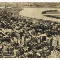Aerial View Downtown Kansas City