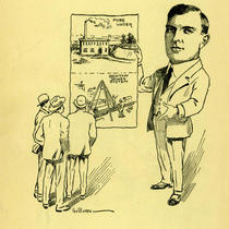 Robt. E. McDonnell Caricature