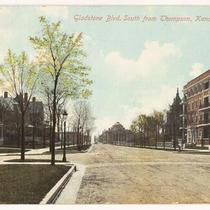 Gladstone Boulevard, South from Thompson