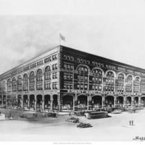 Drawing of Emery, Bird, Thayer Building