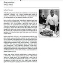 Biography of Arthur Bryant (1902-1982), Founder of Arthur Bryant's Barbecue