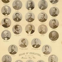Board of Education from 1867 to 1895, Kansas City, Mo.