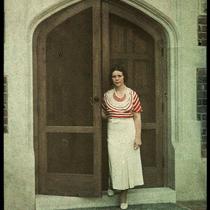 Unidentified Women in Doorway