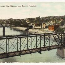 Kansas City, KS, View from Intercity Viaduct