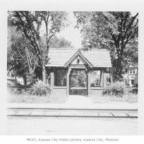 Streetcar Shelter and Track