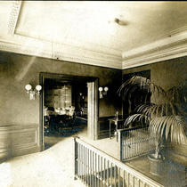 Interior View, First National Bank