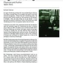 Biography of Logan Clendening (1884-1945), Physician and Author