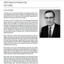 Biography of Ilus W. Davis (1917-1996), 48th Mayor of Kansas City