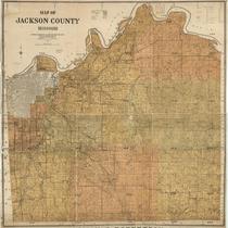 Map of Jackson County, Missouri