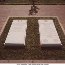Harry S. and Bess Truman Grave Stones