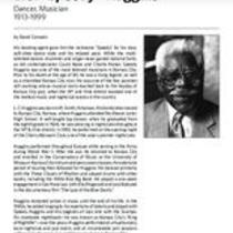 Biography of L.C. "Speedy" Huggins (1913-1999),  Dancer and Musician