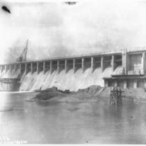 Bagnell Dam under Construction